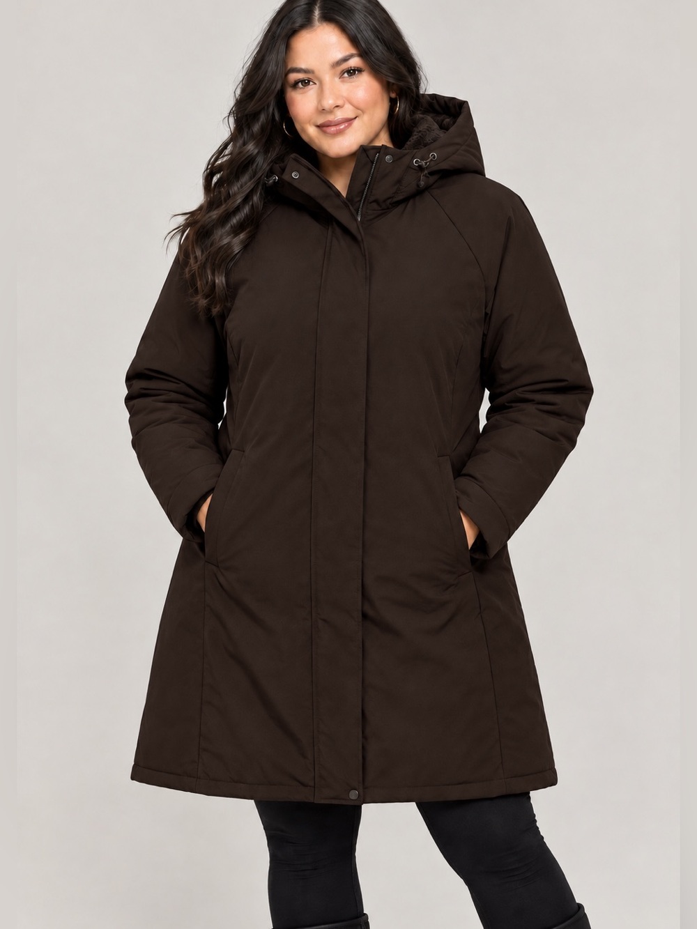 Mondetta Ladies Long Softshell Jacket Wind and water resistant nwt size small